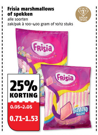 Frisia   marshmallows folder aanbieding bij  Poiesz - details