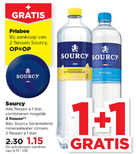 Sourcy   fruitdrank folder aanbieding bij  Plus - details