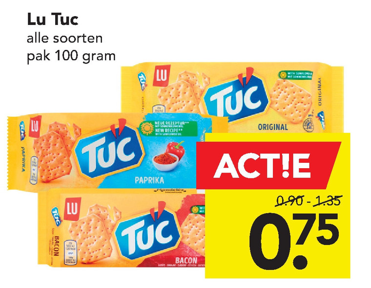 Lu Tuc   zoutje folder aanbieding bij  Deen - details