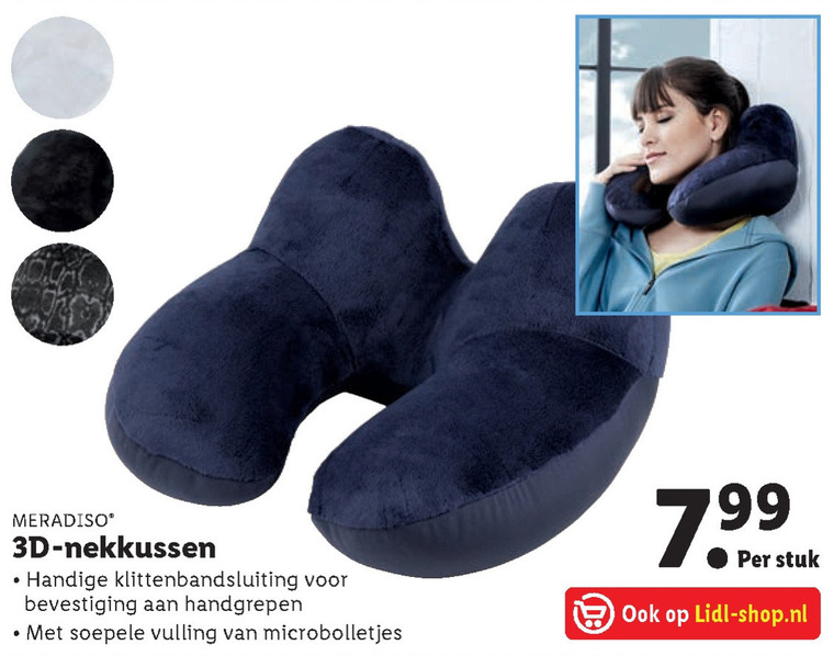 Meradiso   nekkussen folder aanbieding bij  Lidl - details