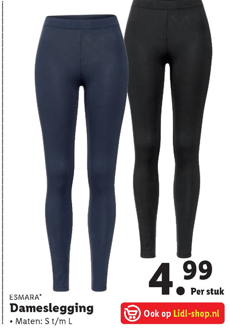 esmara   dameslegging folder aanbieding bij  Lidl - details