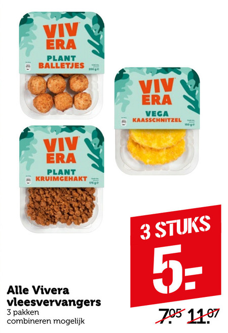 Vivera   vegetarisch folder aanbieding bij  Coop - details