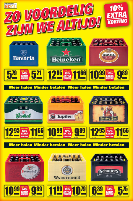 Jupiler   krat bier folder aanbieding bij  Nettorama - details