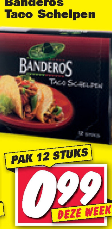 Banderos   taco folder aanbieding bij  Nettorama - details