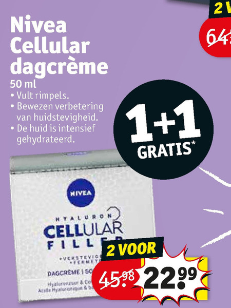 Nivea   dagcreme folder aanbieding bij  Kruidvat - details