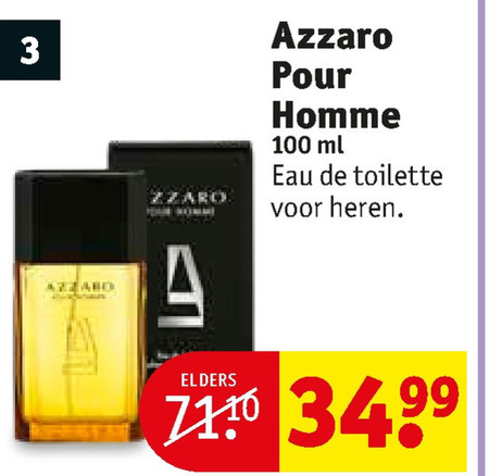 Azzaro   eau de toilette folder aanbieding bij  Kruidvat - details