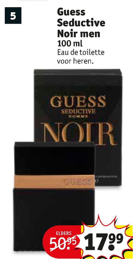 Guess   eau de toilette folder aanbieding bij  Kruidvat - details