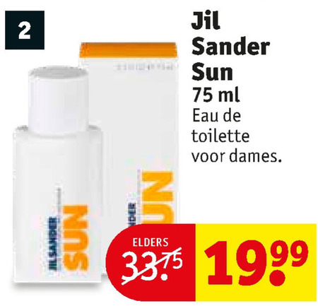 Jil Sander   eau de toilette folder aanbieding bij  Kruidvat - details