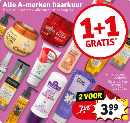 Alle merken   haarmasker folder aanbieding bij  Kruidvat - details