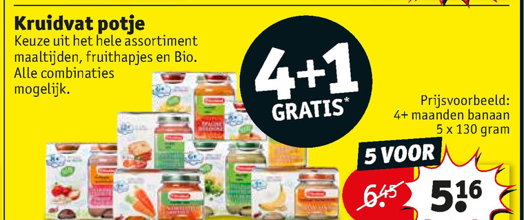 Kruidvat Huismerk   babyvoeding folder aanbieding bij  Kruidvat - details