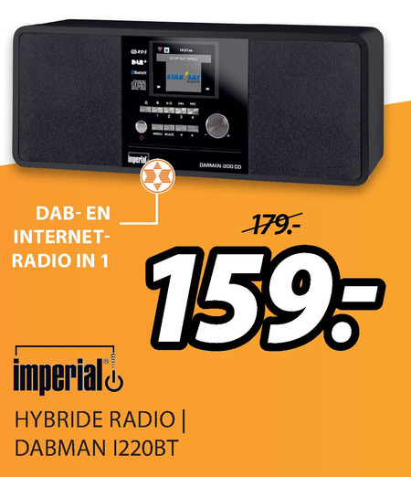 Imperial   dab radio folder aanbieding bij  Expert - details