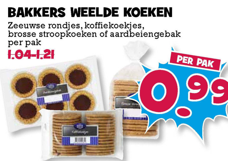 Bakkers Weelde   koek folder aanbieding bij  Boons Markt - details