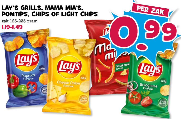 Lays   chips, zoutje folder aanbieding bij  Boons Markt - details