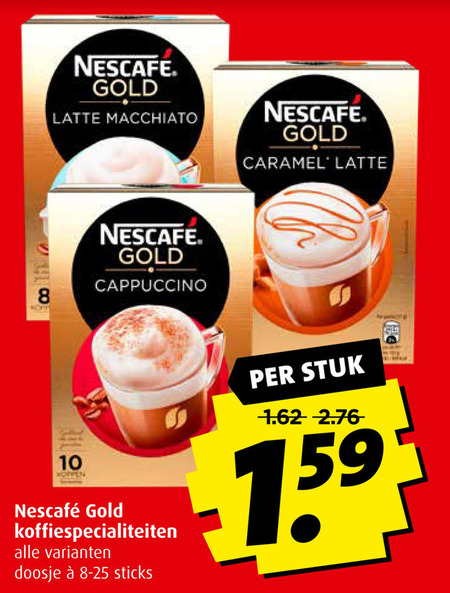 Nescafe   oploskoffie folder aanbieding bij  Boni - details