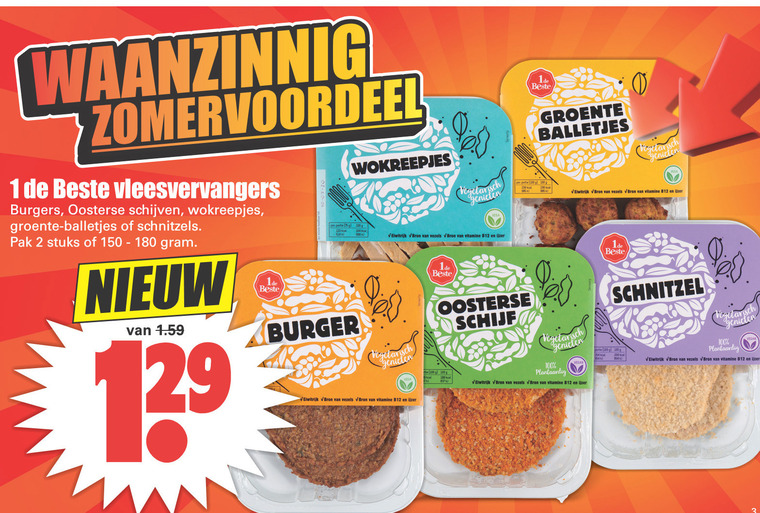 1 De Beste   vegetarisch folder aanbieding bij  Dirk - details