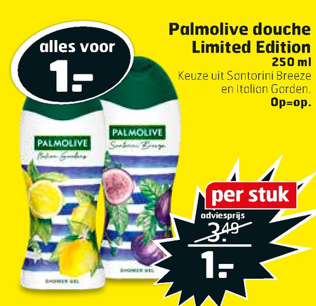 Palmolive   douchegel folder aanbieding bij  Trekpleister - details