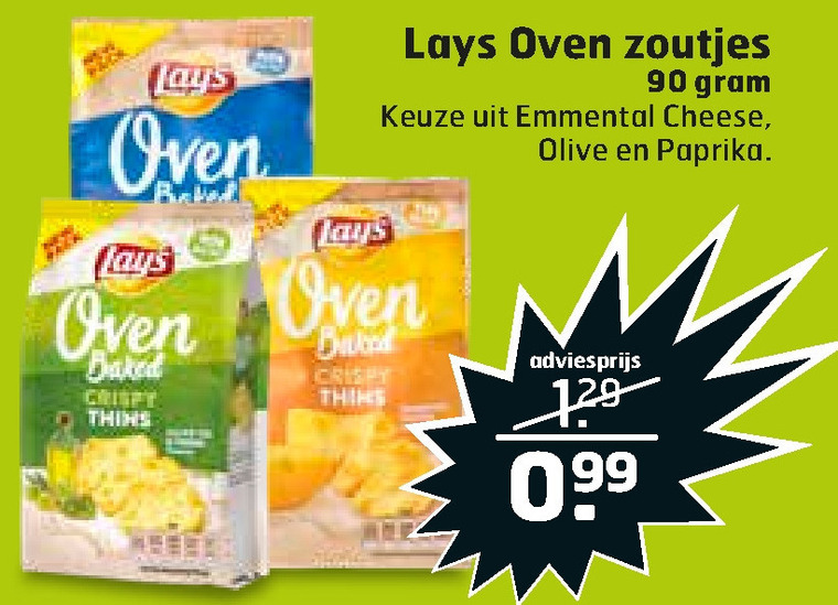 Lays   zoutje folder aanbieding bij  Trekpleister - details