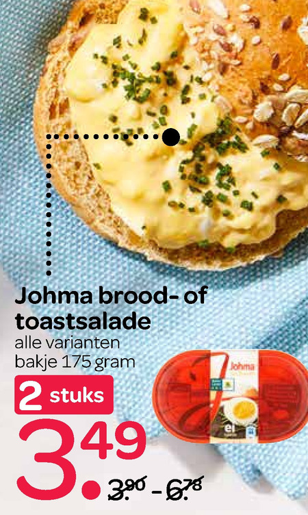 Johma   salade folder aanbieding bij  Spar - details
