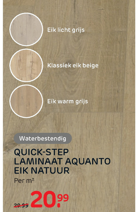 Quick-Step   laminaat folder aanbieding bij  Praxis - details