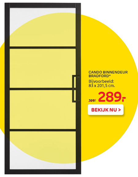 Cando   deur folder aanbieding bij  Praxis - details