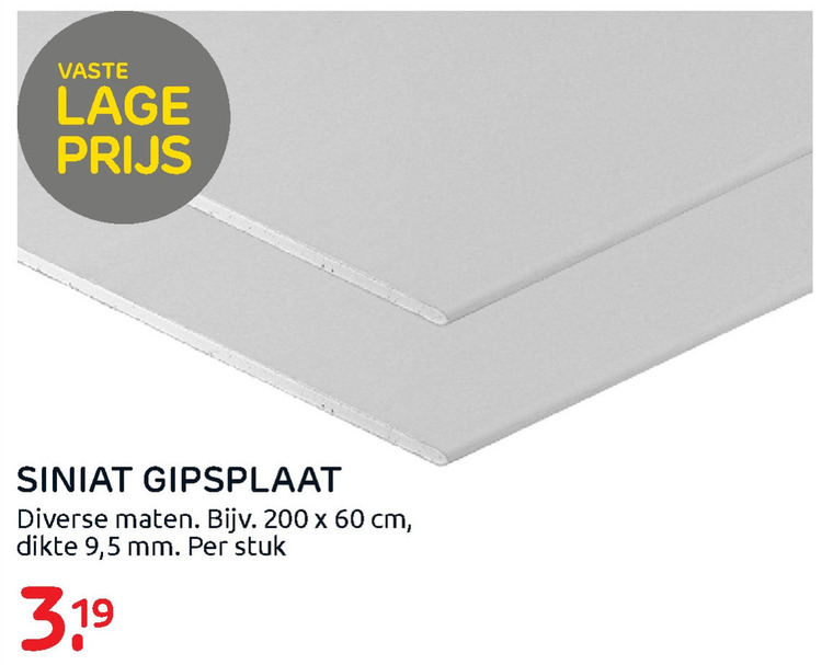 siniat   gipsplaat folder aanbieding bij  Praxis - details