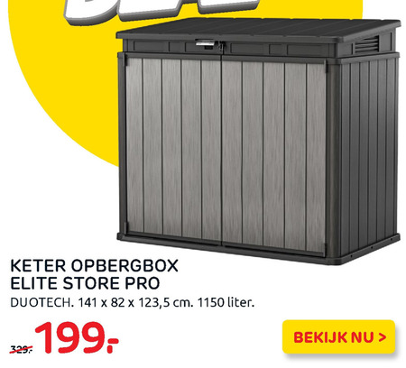 gevechten artikel Formulering Keter tuinstoelkussenbox folder aanbieding bij Praxis - details