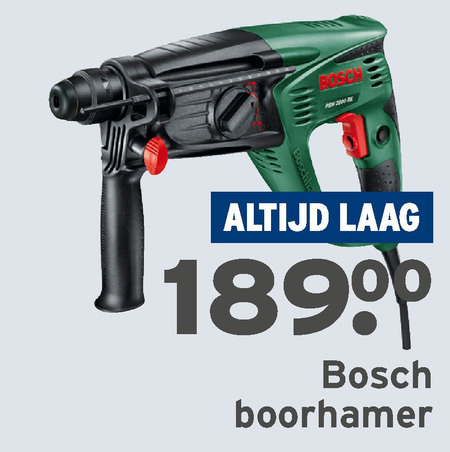 Bosch   boorhamer folder aanbieding bij  Gamma - details