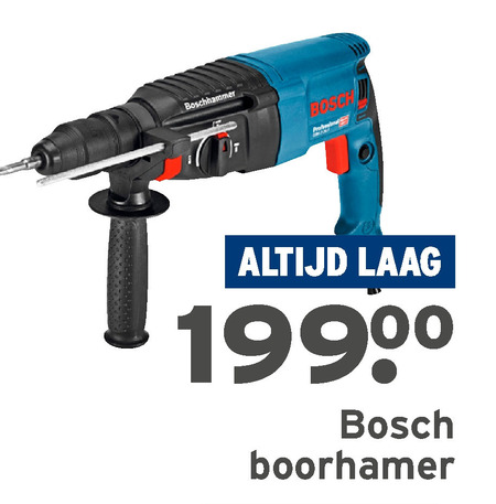 Bosch   boorhamer folder aanbieding bij  Gamma - details