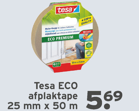 Tesa   afplaktape folder aanbieding bij  Gamma - details