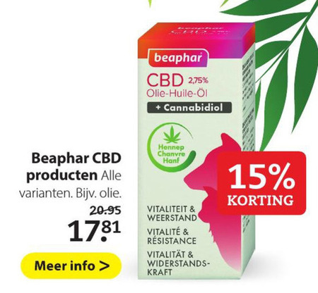 Beaphar   huisdierenapotheek folder aanbieding bij  Pets Place - details