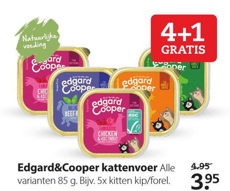 Edgard and Cooper   kattenvoer folder aanbieding bij  Pets Place - details