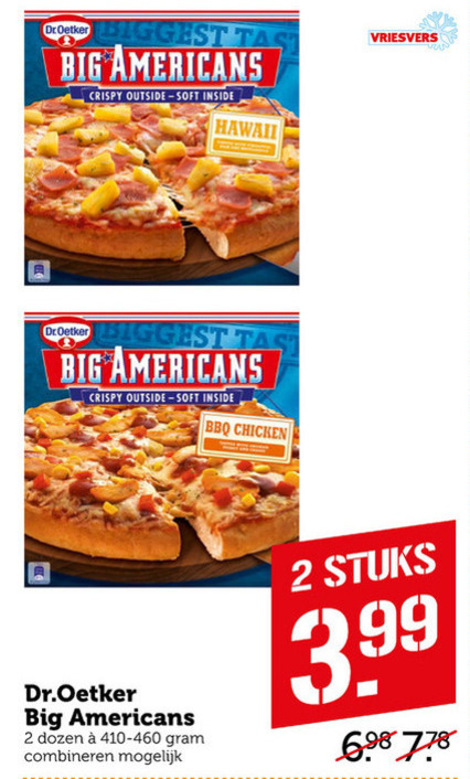 Dr Oetker   diepvriespizza folder aanbieding bij  Coop - details