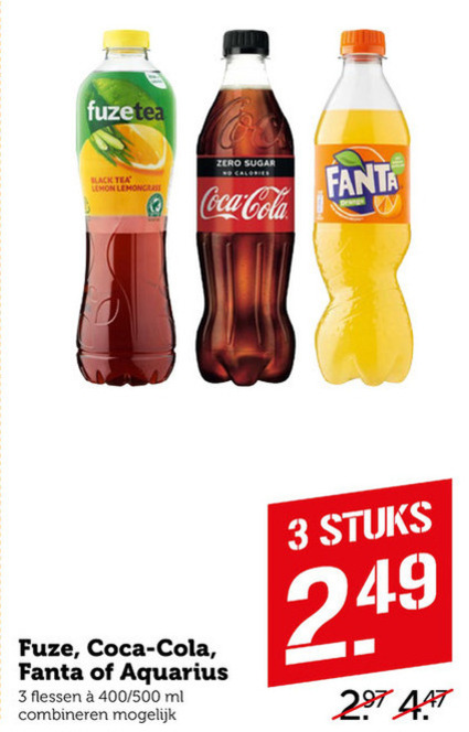 Fanta   sportdrank, cola folder aanbieding bij  Coop - details