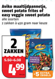 Aviko   diepvriesmaaltijd, patat folder aanbieding bij  Poiesz - details