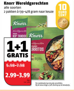 Knorr   maaltijdmix folder aanbieding bij  Poiesz - details