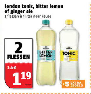 London   frisdrank folder aanbieding bij  Poiesz - details