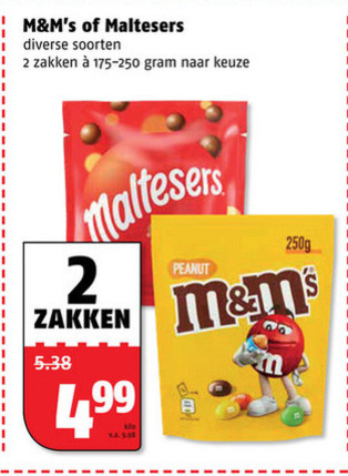 M en Ms   chocolade, chocoladepindas folder aanbieding bij  Poiesz - details