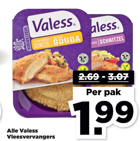 Valess   vegetarisch folder aanbieding bij  Plus - details