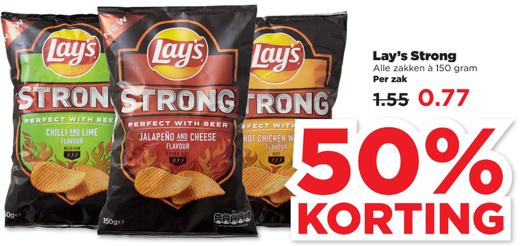 Lays   chips folder aanbieding bij  Plus - details