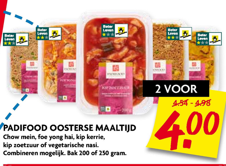 Padifood   oosterse maaltijd folder aanbieding bij  Dekamarkt - details