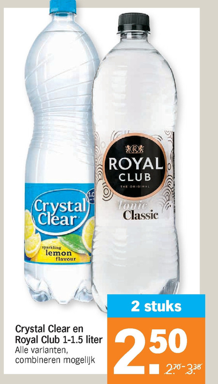 Royal Club   frisdrank, fruitdrank folder aanbieding bij  Albert Heijn - details