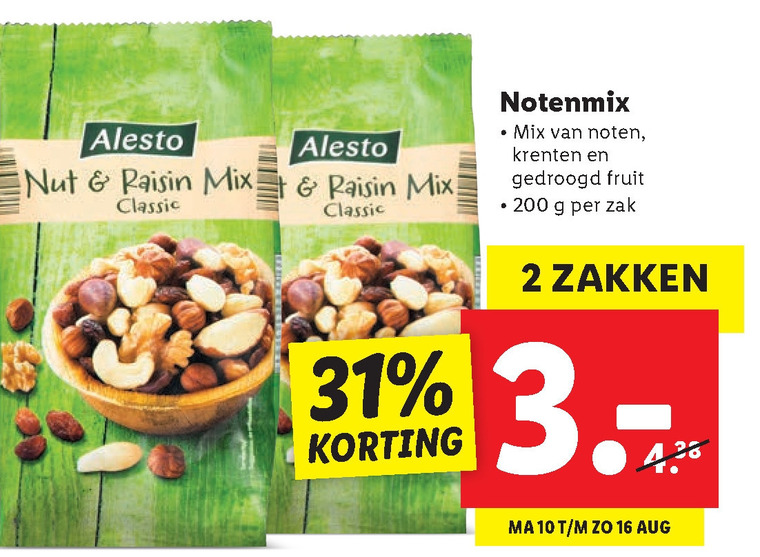 Alesto   noten folder aanbieding bij  Lidl - details