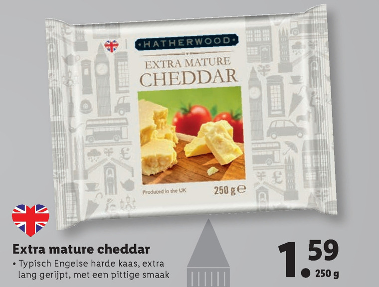 Hatherwood   cheddar folder aanbieding bij  Lidl - details