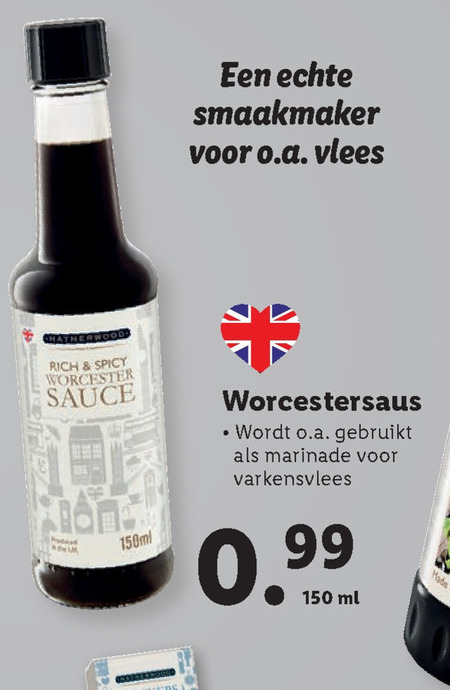 Hatherwood   snacksaus folder aanbieding bij  Lidl - details