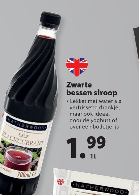 Hatherwood   limonadesiroop folder aanbieding bij  Lidl - details