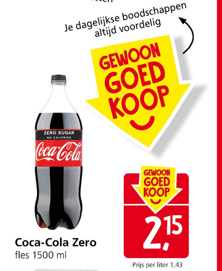 Coca-Cola   cola folder aanbieding bij  Jan Linders - details