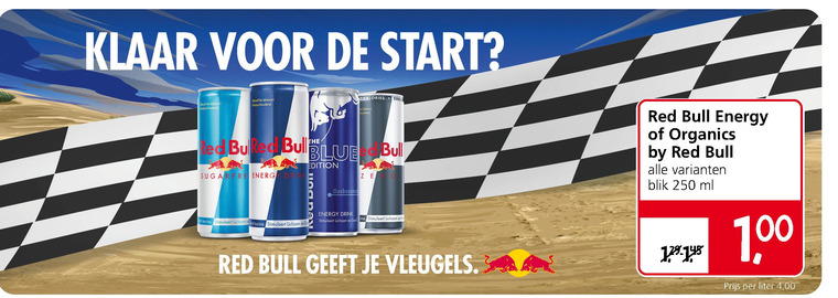 Red Bull   frisdrank, energiedrank folder aanbieding bij  Jan Linders - details