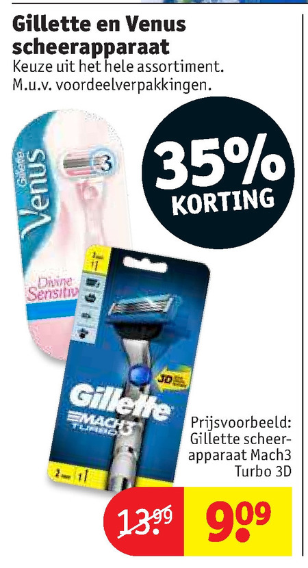 Gillette Venus   heren handscheerapparaat, dames handscheerapparaat folder aanbieding bij  Kruidvat - details