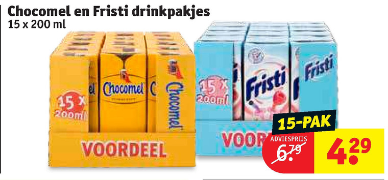 Chocomel   drinkyoghurt, chocolademelk folder aanbieding bij  Kruidvat - details