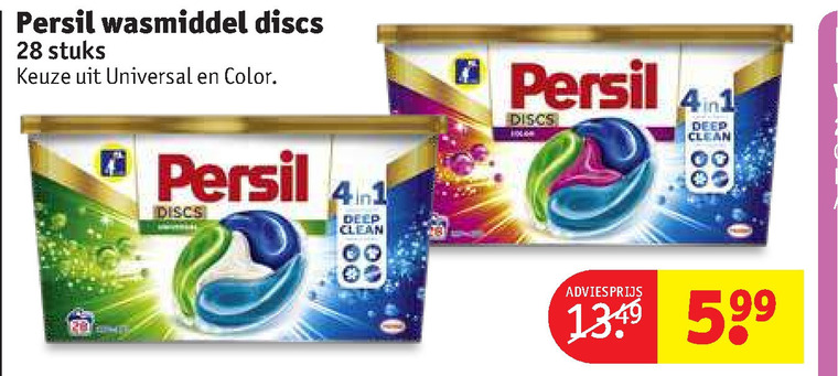 Persil   wasmiddel folder aanbieding bij  Kruidvat - details